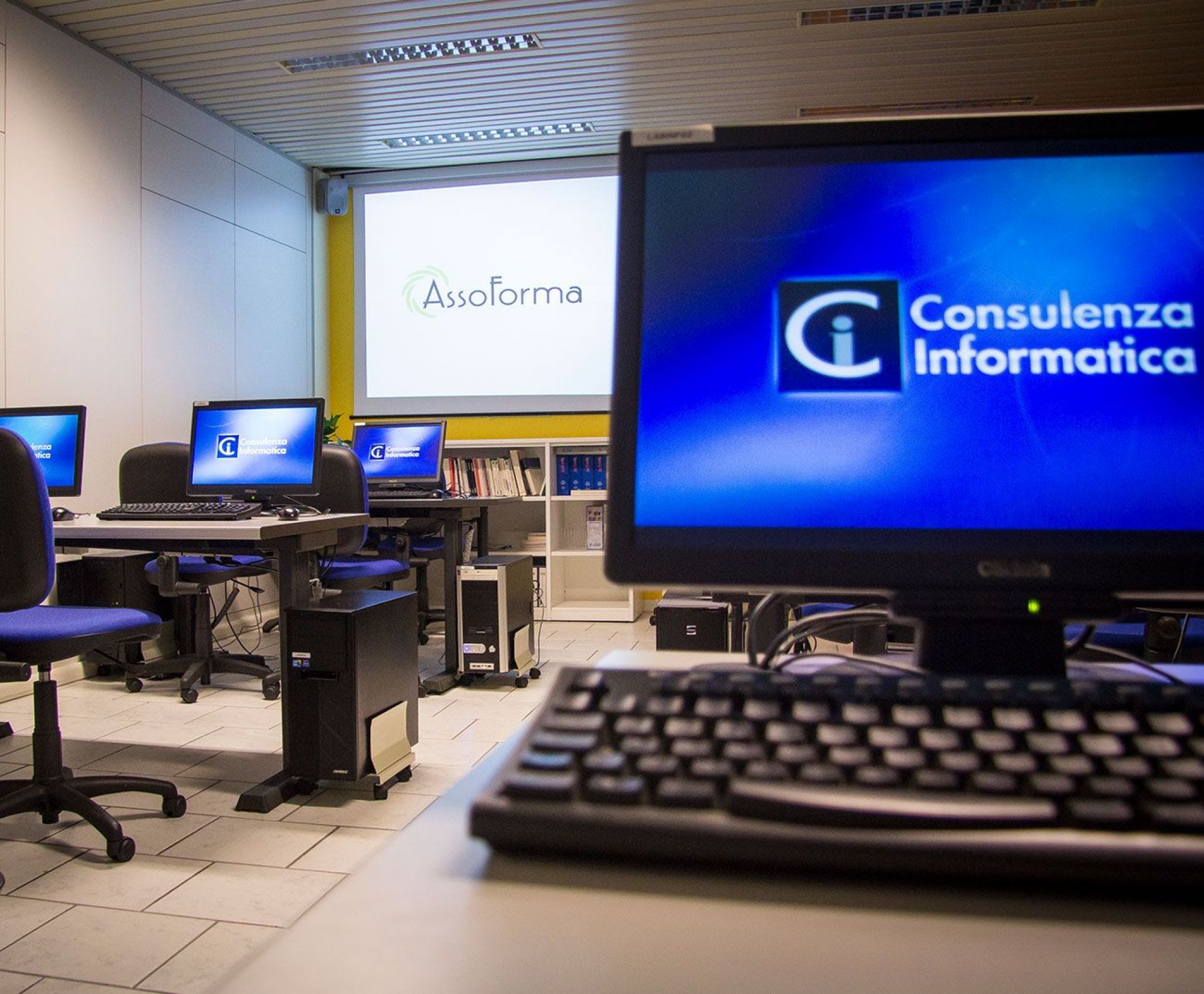 Chi siamo 1 Assoforma Aula Computer