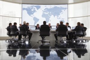 global business meeting executives discussing international strategy 1348626 2875