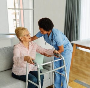 nurse doctor senior care caregiver help walker assistance retirement home nursing elderly woman 565246 936