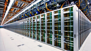 server rack technology modern data storage networking equipment datacenter